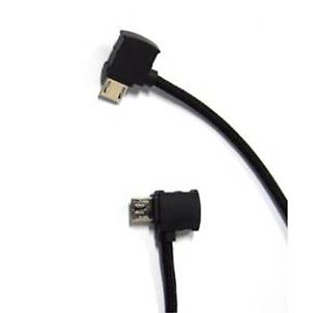 DJI Mavic 2 Pro Uzaktan Kumanda ��in Mikro Data Veri Kablosu Naylon �rg�l�