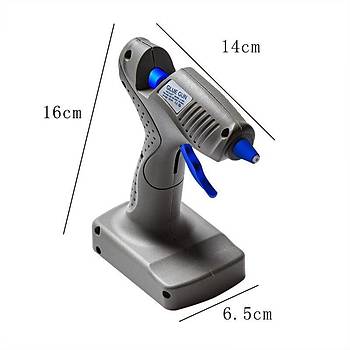 JOER 20W 7mm Kablosuz Scak Tutkal Tabancas DC AC Hzl Istma 
