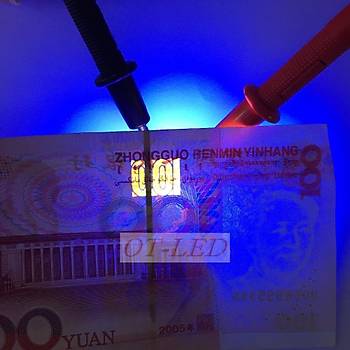 UV Mor LED Ultraviyole Lamba Cip 365nm 10W Yüksek Güç Işığı   