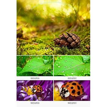 20 x optik zoom 6 in1 Kamera Çoklu Led Flaş Lens