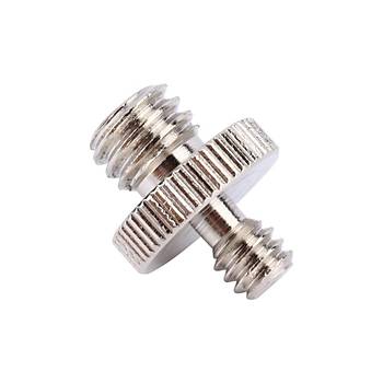 Kamera Tripod Standı Dişli Metal Vida Adaptörü 1/4 3/8 Dişi