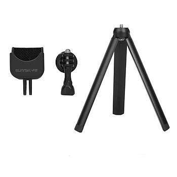Dji Osmo Pocket İçin Alüminyum Alaşımlı Tripod Ayak 1/4 Adaptör Tabanı