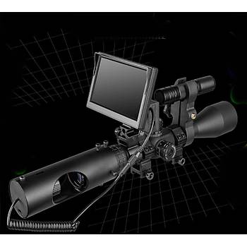 Tfek 200 mt Gece Gr Drbn Kamera Optik Sight Taktik 850nm Kzltesi LED IR  