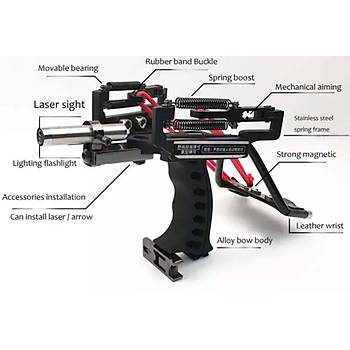 Balklk Sapan Zpkn Ky Balkl Avclk Laser Sling Shot Mancnk Sapan Zpkn Set
