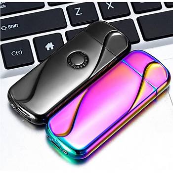 Elektronik Tesla akmak Metal Ultra nce USB arjl Alevsiz Rzgar Geirmez 