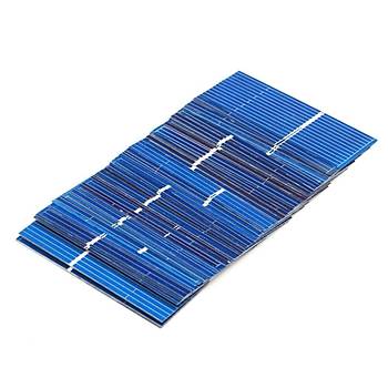 Polikristal Silikon Güneþ Paneli Hücre 50 Adet 52x19mm 0.32A 0.5V