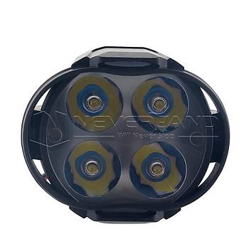 Motosiklet Led Spot Ik Parlak Beyaz Sis Far 10 W 1000 lm Yksek G 