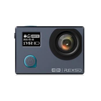Çift Ekran 4K WiFi Aksiyon Kamera Elephone REXSO Explorer 170 Derece Lens Kamera 