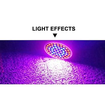 Tam Spektrum 60 Led Bitki iek Bytme Hidroponik Aydnlatma 