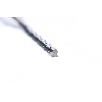 Tungsten Karbr PCB Kesme CNC Freze Ahap leme 3.0mm 10 Adet 