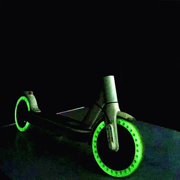 M365/Pro Elektrikli Scooter İçin Yeşil Floresan Patlamayan Lastik