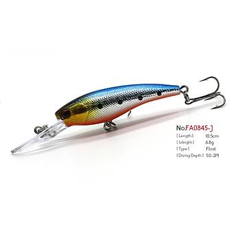 PROFISHER 6 l Set Sert Yapay Balk Yem 10,5cm 6,8gr