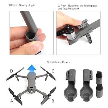 DJI Mavic 2 Pro/Zoom Ykseltilmi Katlanr Gvenli ni Aya Gimbal Koruma