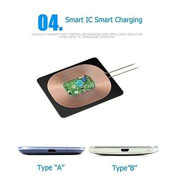 Samsung A5 iin Qi Kablosuz arj Alcs