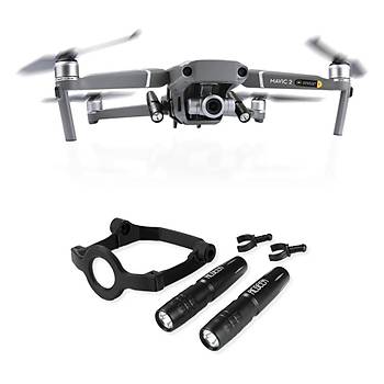 DJI Mavic 2 Pro/Zoom LED Gece Uçuş Spot Fener Işıkları Seti