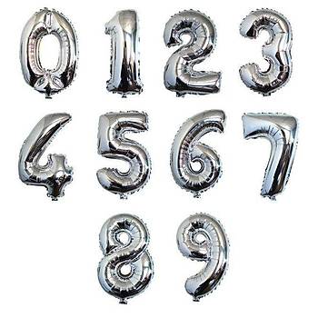 Dev Folyo Balon 80cm Rakam, Parti Ssleme Malzemesi, Doumgn S