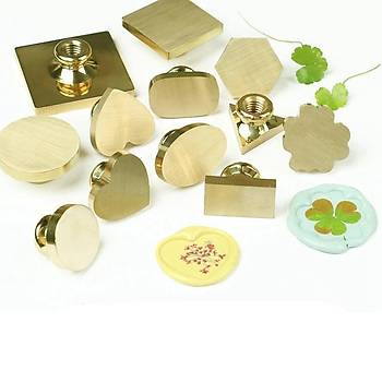 Bo� Mum M�h�r Pirin� Damga Ba�l��� Oval Dikd�rtgen 18x28mm