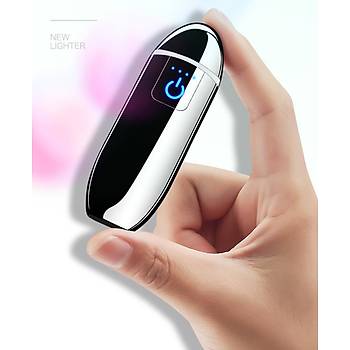 Tesla Bobin Elektrikli Çakmak USB Şarjlı Anti Rüzgar Zarif Tasarım