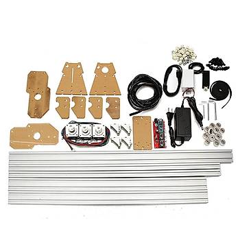 3000 MW CNC Laser Gravür Makinesi 50cm*65cm Masaüstü Ahşap Kesici Yazıcı 