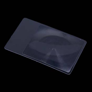 3X �nce Kart B�y�te� PVC Plastik �effaf