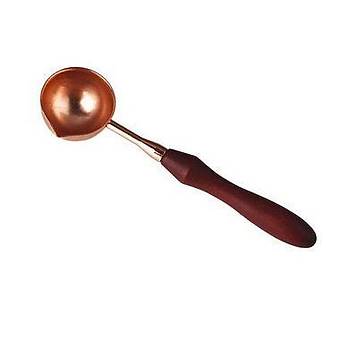 Ah�ap Sapl� Retro Mum M�h�r� Eritme Ka���� Rose Gold