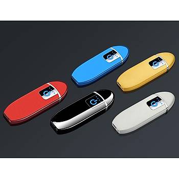 Tesla Bobin Elektrikli Çakmak USB Şarjlı Anti Rüzgar Zarif Tasarım