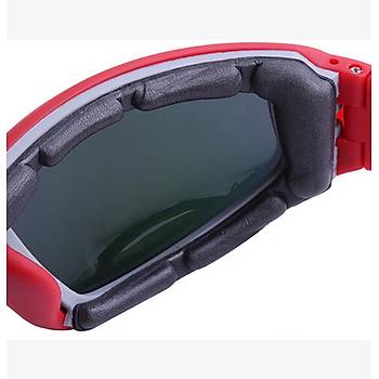 Motosiklet UV400 Gne Gzl Balklk Spor Sr Bisiklet Sar ereve Mavi Lens