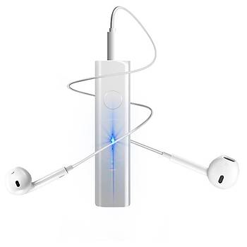 Bluetooth Araç Müzik Ses Alýcý Adaptör Kulaklýk Ýçin Aux Reciever Handsfree