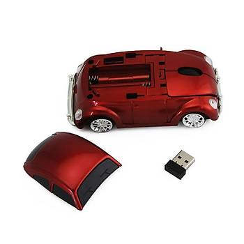 Optik Mouse 2.4GHz Ergonomik Kablosuz Vosvos Araba �eklinde  