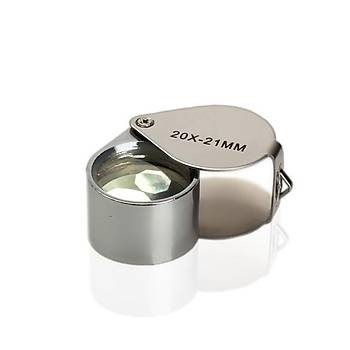 20X 21mm Katlan�r Cam Lens B�y�te� Sanayi Kuyumcular Antika Koleksiyon