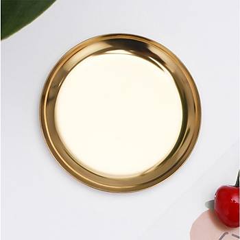 M�h�r Mumu �al��ma Tepsisi Paslanmaz �elik Yuvarlak 10x10cm  