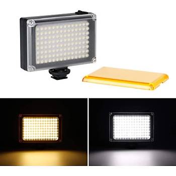 112 LED Profesyonel Video Fotoraf Stüdyo Dolgu Işığı SLR DSLR Kamera İçin