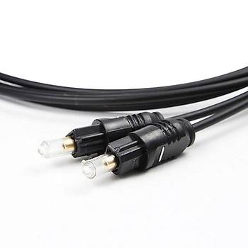 Toslink Fiber Optik Dolby Dijital SPDIF Ses Kablo OD2.2mm 2 mt