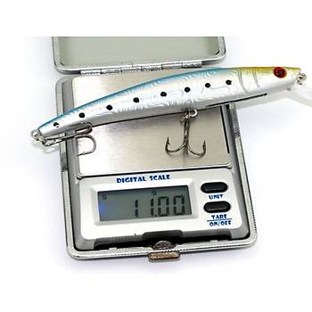 PROFISHER 2 Renk Set 2 Kanca Sahte Balık Yem 11 gr 11,5 cm Bionic A S1