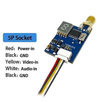 Fpv Dron Yarış Seti Cmos 1000 Tvl Kamera ve 5.8G 600mw Verici TS5823 