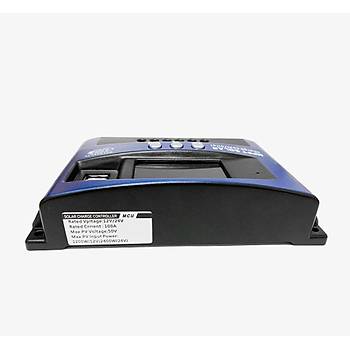 MPPT 100A Solar arj Reglatr 12-24V LCD Ekran arj Kontrolr