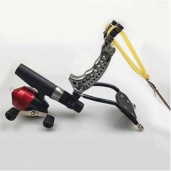 Balıkçılık Sapan Yüksek Hız Avcılık Sling Shot Güçlü Sapan Makara Ok Set