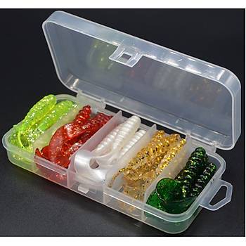 PROFISHER Silika Jel Sahte Yumuşak Yem 6 cm 1,8 gr Plastik Kutuda    