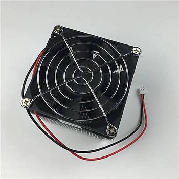 20W-100W Led İçin 7 Yaprak Fanlı Alüminyum Radyatör Soğutucu Set  