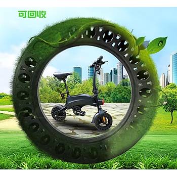 Elektrikli Scooter Bisiklet 12? Patlamaz Petek Doku Dolgu Lastik
