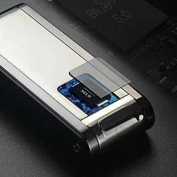 Alevsiz Çift Ark Plazma Rüzgar Çakmak Dokunmatik Algılama Gazsız USB Şarj