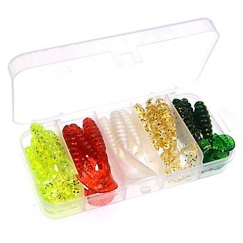 PROFISHER Silika Jel Sahte Yumuşak Yem 6 cm 1,8 gr Plastik Kutuda    