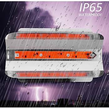 Tam Spektrum 30W 220V COB LED Chip Bitki Büyütme Işık Su Geçirmez 