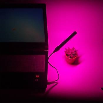 5 Watt  Tam Spektrum Hidroponik Usb Led Byten UV Ik 