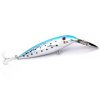 PROFISHER Metal Çene Sert Yapay Yem16,6 gr 14 cm Blue Back