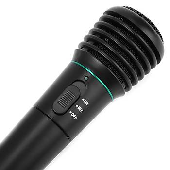 Kablosuz El Mikrofonu Karaoke - Dilerseniz Kablolu Zeepin Marka