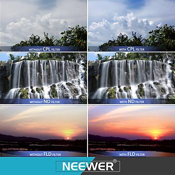 DJI Mavic Pro HD ND32 Filtre Optik Lens Siyah Alminyum