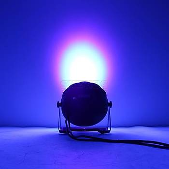 54 LED UV Mor Sahne Işık DMX 8 Kanal Ultraviyole Strobe Projeksiyon Lamba