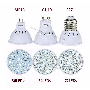 Tam Spektrum 36 Led Bitki iek Bytme Hidroponik Aydnlatma