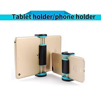 Tablet Telefon Tripod Tutucu Klip Uzatýlabilir & Dönebilen Mini Tripod Tutucu